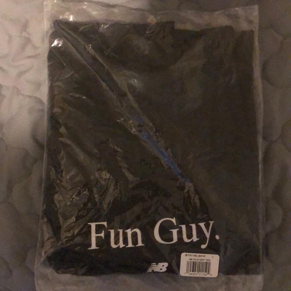 new balance playoff tee fun guy